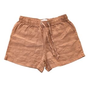 C&C California 100% Linen Shorts S